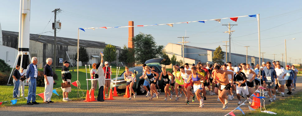 5K Run Start Line Sept 25, 2010